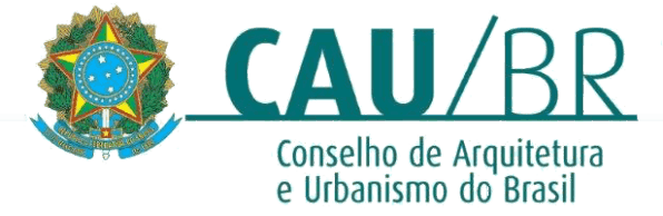CAU - Conselhor de Arquitetura e Urbanismo